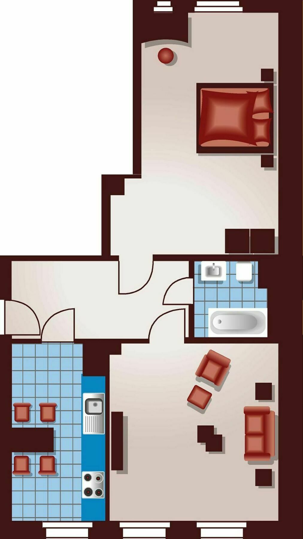 Apartmenthaus Feuerbach Leipzig Exterior photo